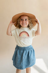 kids rainbow toddler kids tee