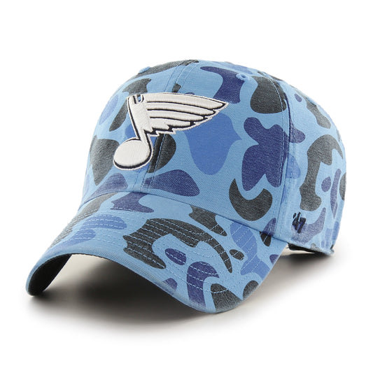 St. Louis Blues '47 Camo Clean Up Adjustable Hat