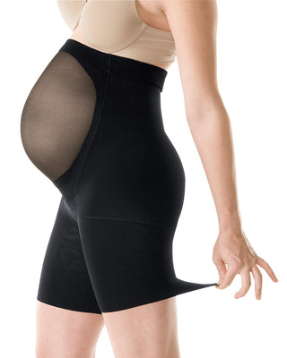 Spanx Power Mama Maternity Mid Thigh Shaper Shorts