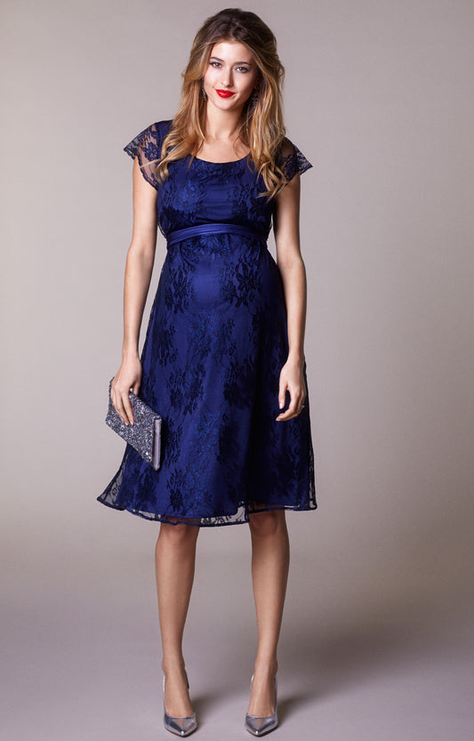 Tiffany Rose Maternity Lace Dress Amelia Windsor Blue SALE