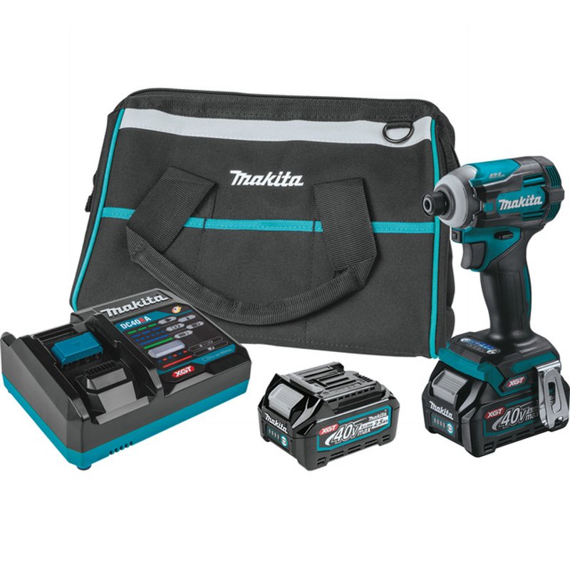 Brushless Cordless 4-Speed Impact Driver Kit By Makita GDT01D – Electrical  Parts