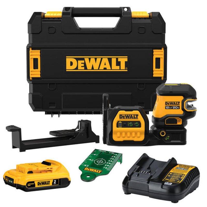 20V Cross line Spot Combo Laser Kit w/ Battery By Dewalt DCLE34220G –  Electrical Parts