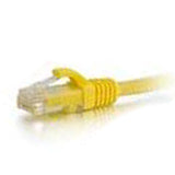 Patch Cord 4 Pair / 24 AWG CM CAT6 RJ45 Yellow 100' By Quiktron 576-115-100