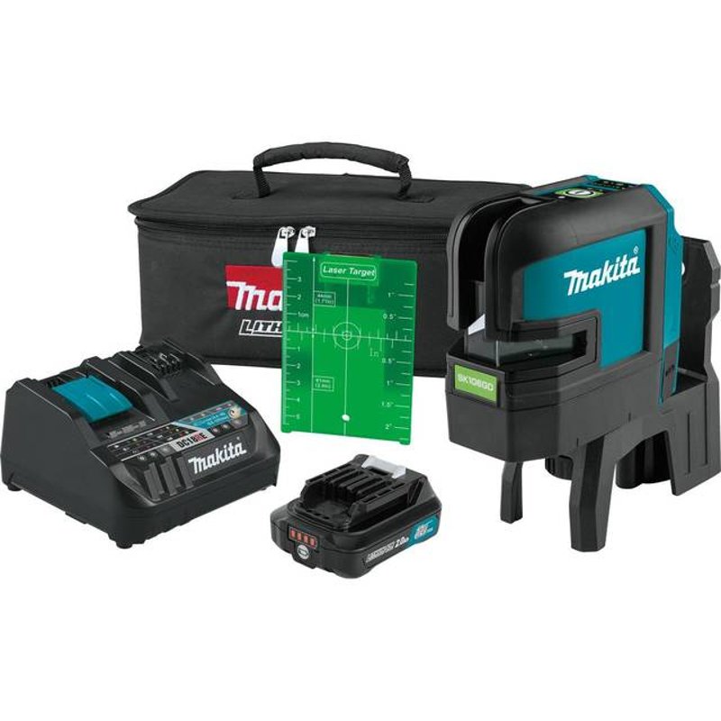12V CXT® 4-Point Green Beam Laser Kit By Makita SK106GDNAX – Electrical  Parts