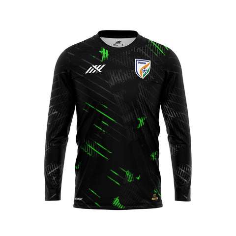 Indian Football Goalkeeper Jersey 2022-23 Black