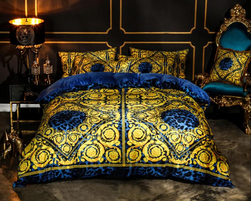 silk versace bed sheets