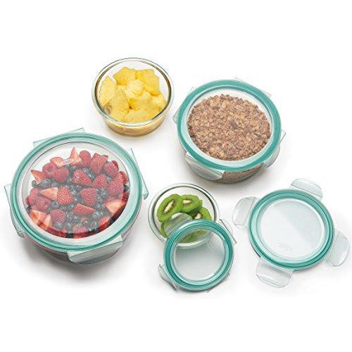Trekken Teken wasserette OXO Good Grips 7 Cup Smart Seal Glass Round Food Storage Container –  daniellewalkerenterprises