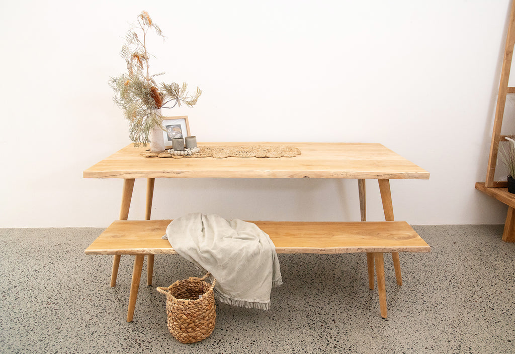 The Alfresco Room - Teak Table and Bench Seat