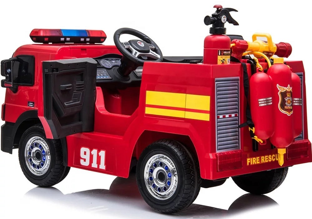 kids ride on fire engine