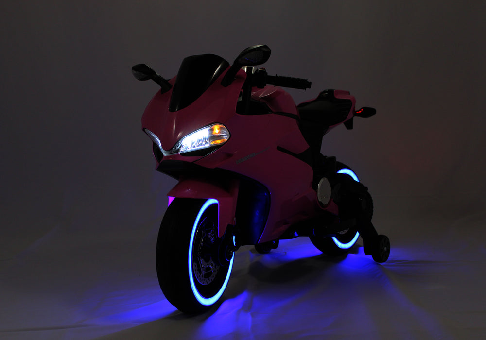 12v pink motorcycle