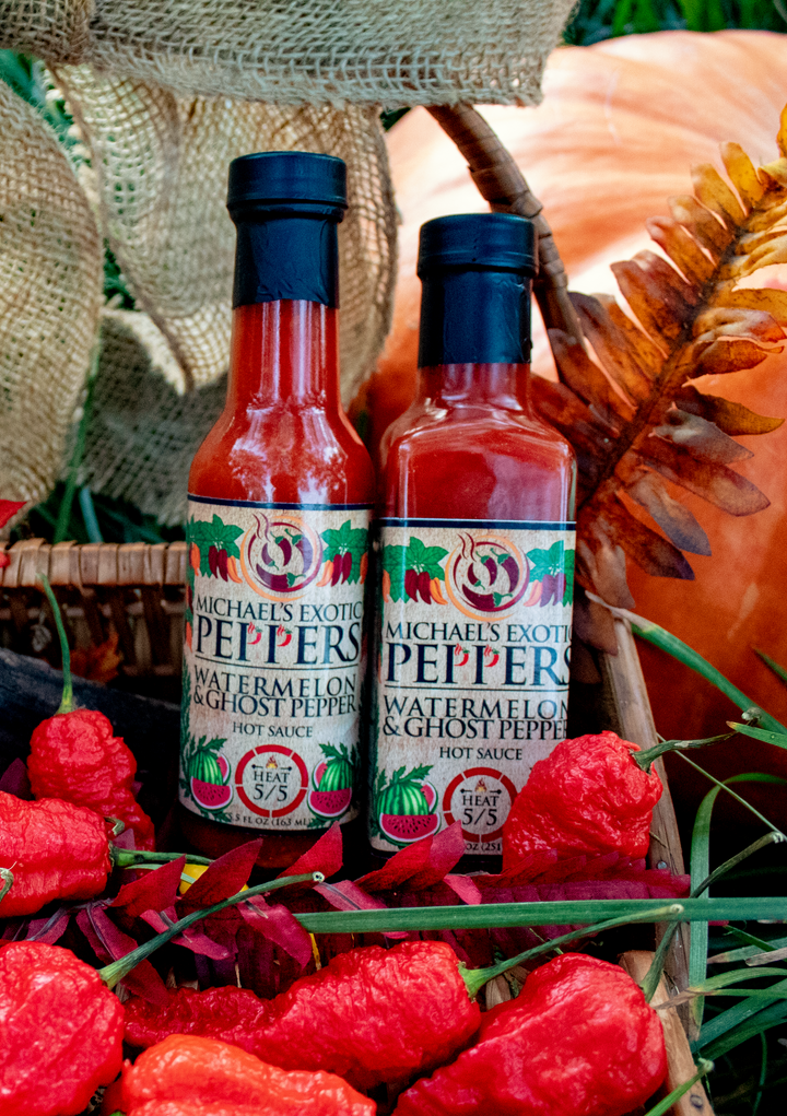 Pack de sauces piquantes - Carolina Reaper, Habanero & Ananas, Ghost pepper  