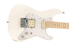 Risa ST-432-CW Strat ST-Style Cream Tenor Electric Ukulele