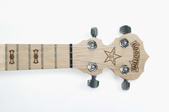 Headstock with logo