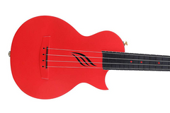 Enya Nova U Red Concert Ukulele Carbon Fiber