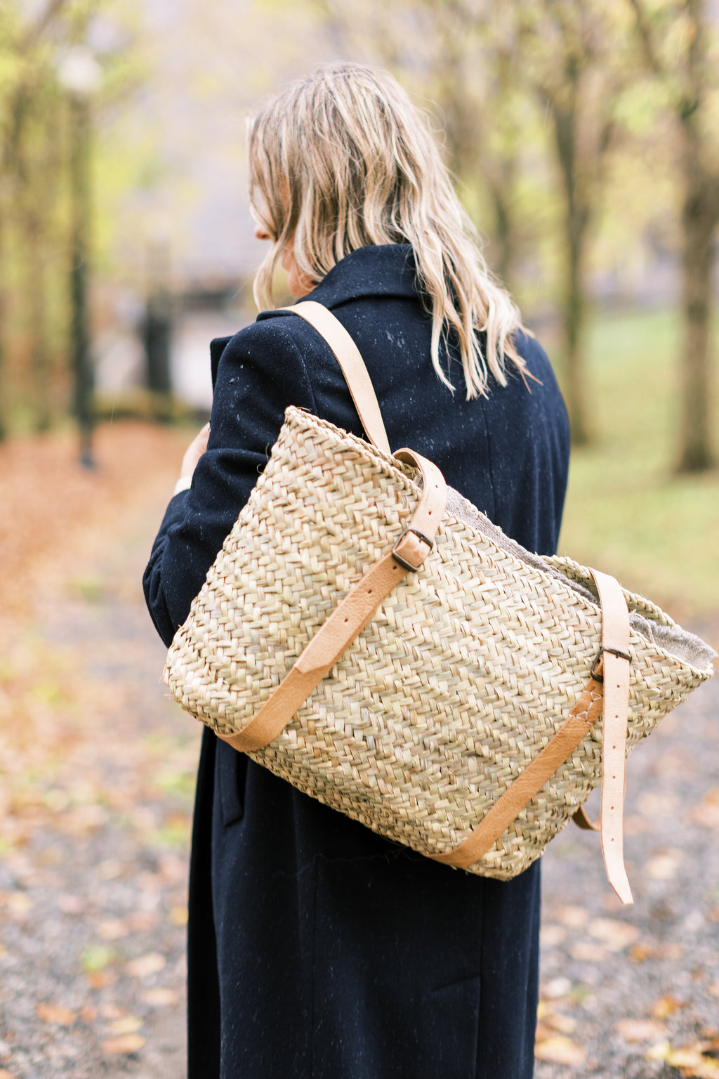 classic French market bag