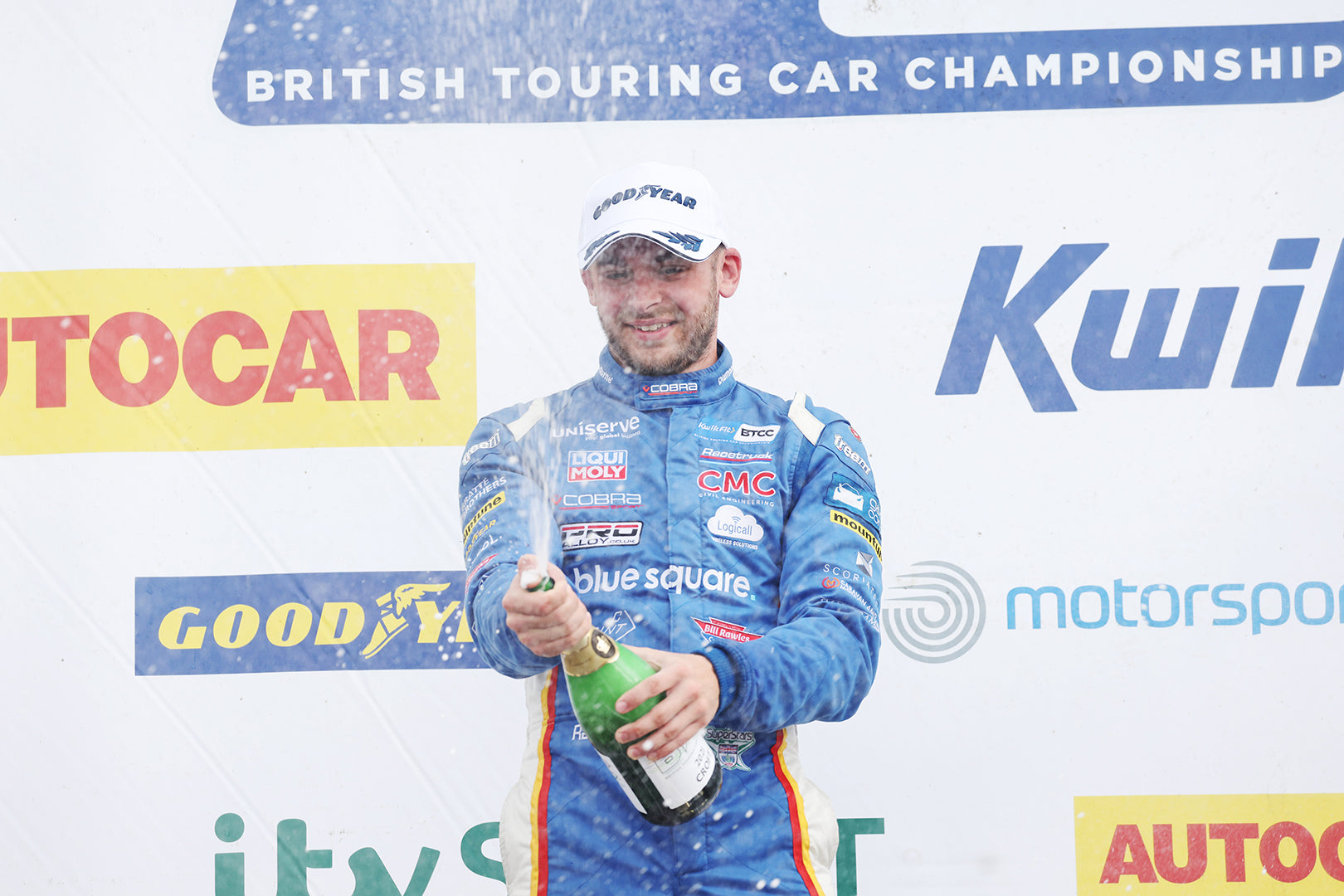 BTCC Jake Hill Podium