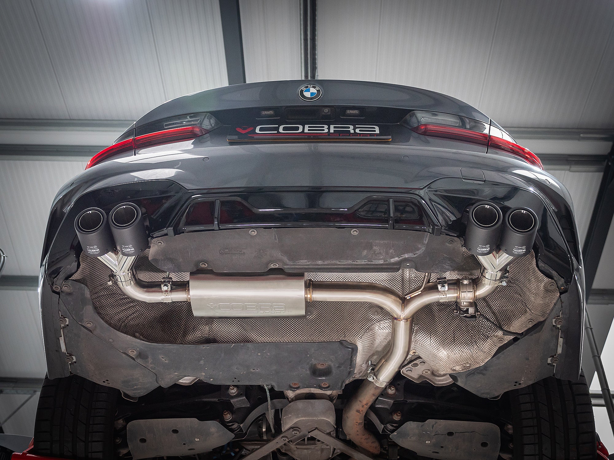 BMW M135i Quad Exit Performance Exhaust by Cobra Sport