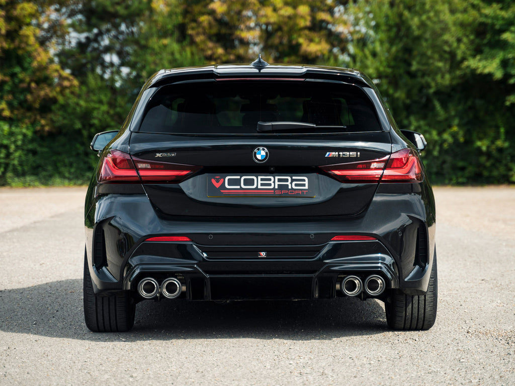 BMW M135i Quad Exit Performance Exhaust by Cobra Sport