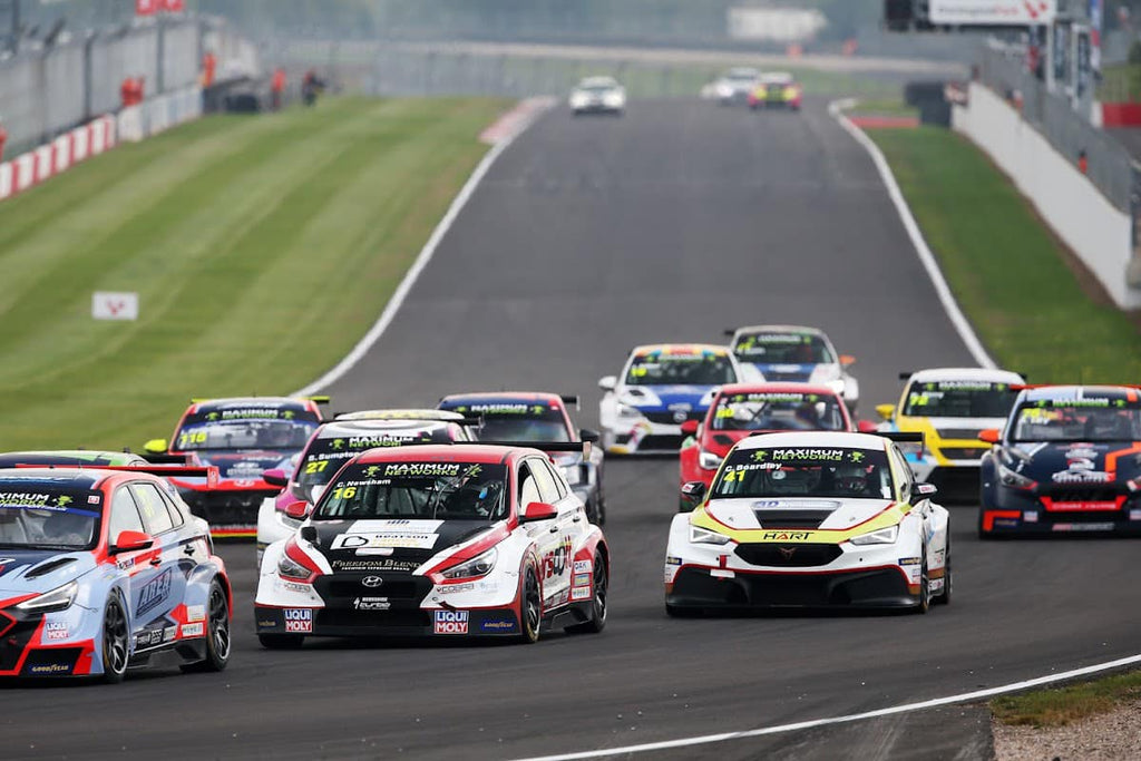 Callum Newsham Cobra Sport Exhausts Hyundai i30N Donington Park TCR UK Championship 2023