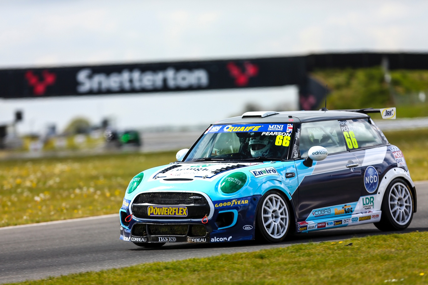 MINI Challenge Ronan Person Snetterton