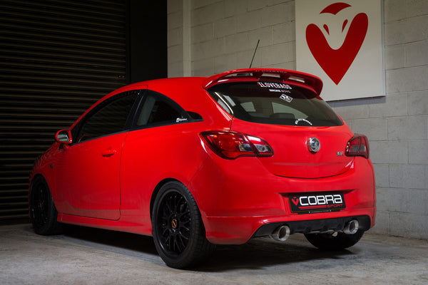 Vauxhall Corsa E Vxr Performance Exhaust Systems Cobra Sport Exhausts Uk