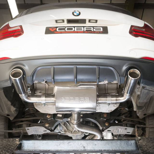 BMW M240i (F22) Rear Box (Cobra PPF Fitment) Cobra Sport Exhausts UK