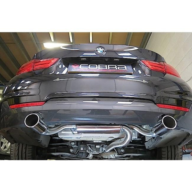 Bmw 3d Diesel F30 F31 Dual Exit 340i Style Performance Exhaust Con Cobra Sport Exhausts Uk