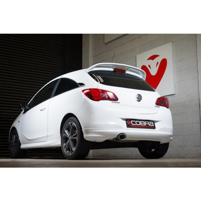 Vauxhall Corsa E 1 4 Turbo 15 19 Venom Box Delete Rear Performance E Cobra Sport Exhausts Uk