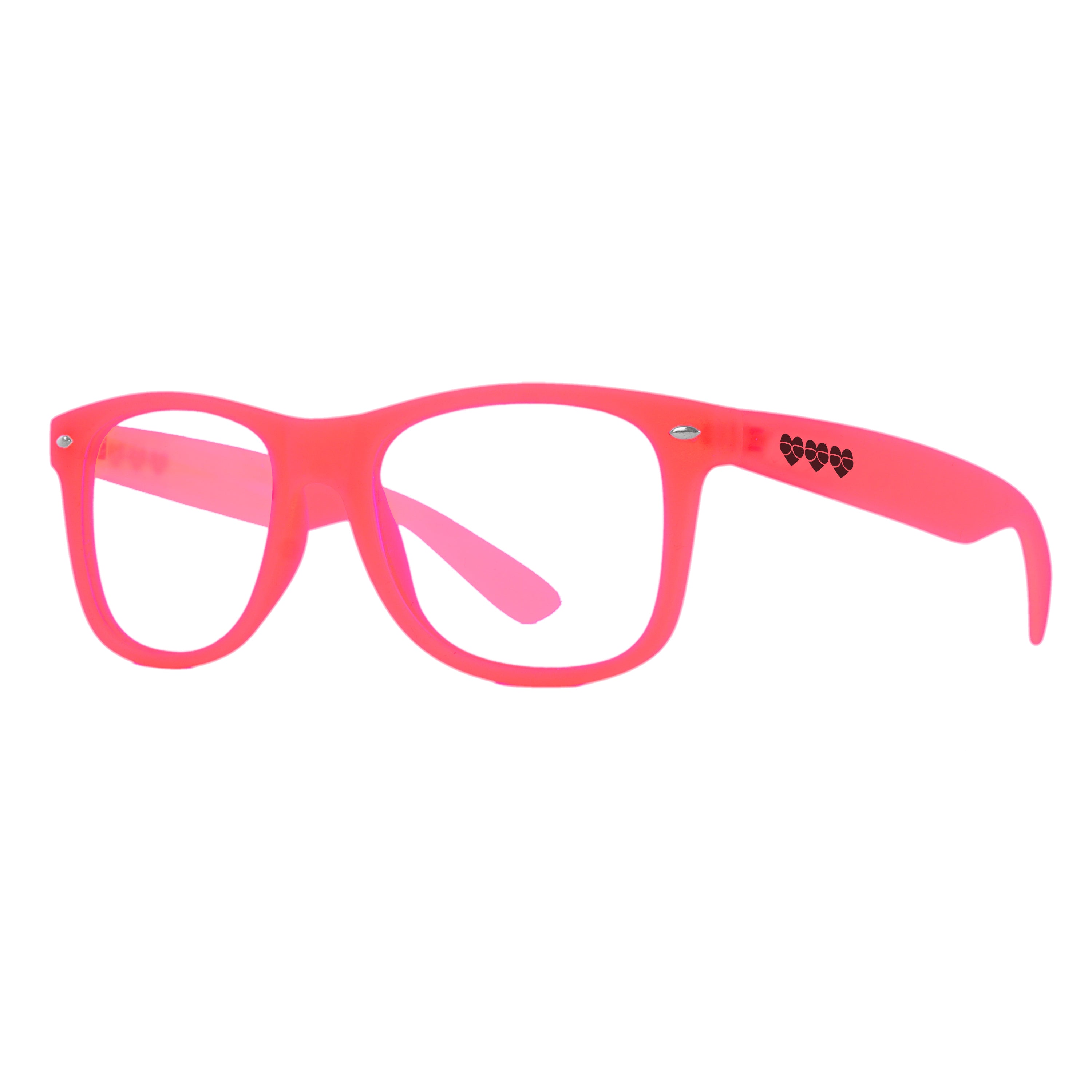 pink glow glasses