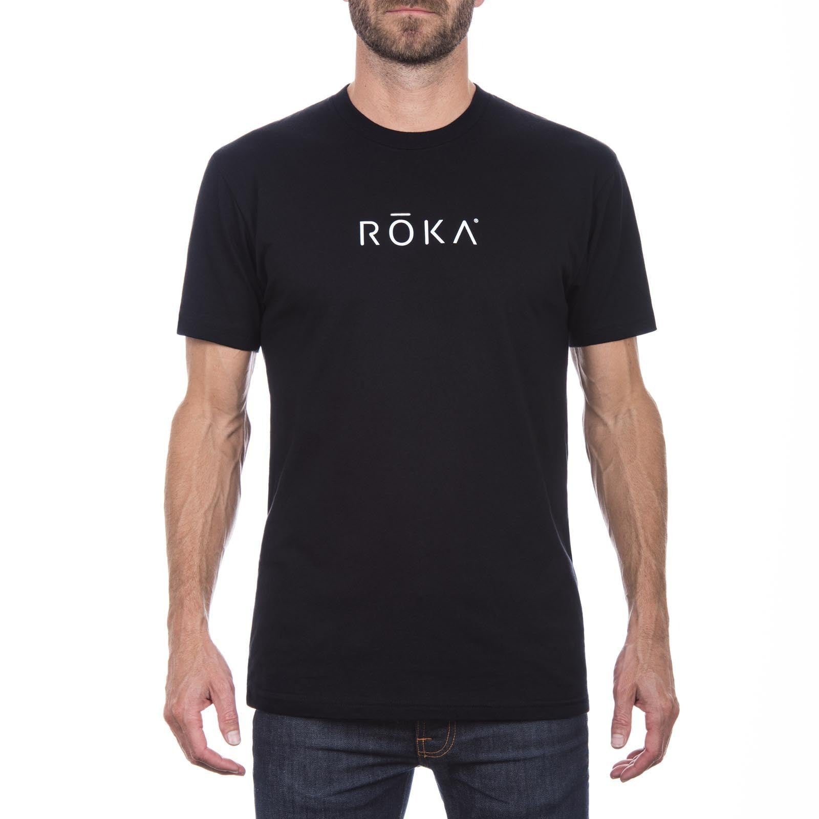 Men's Pro Team Tee Shirt - T-Shirt - Black Tee - Grey Tee | ROKA