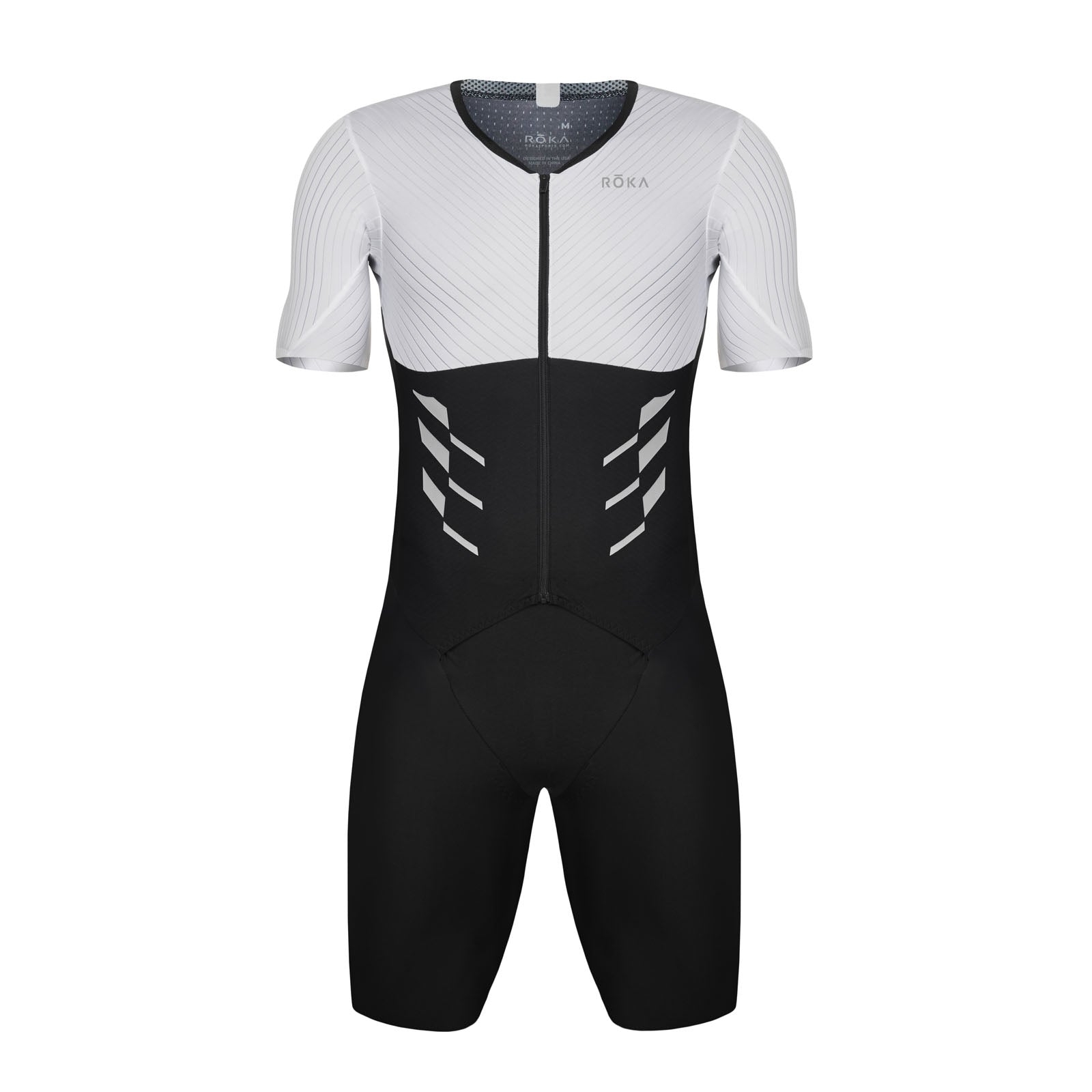 Men's Gen II Aero Short Sleeve Tri Suit Fastest Men's Tri Suit ROKA