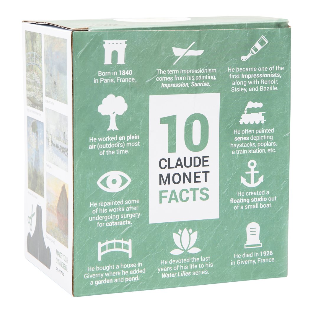 Claude Monet Action Figure Box