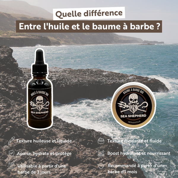 Quelles sont les différences entre l'huile à barbe et le baume à barbe ? Into The Beard ITB