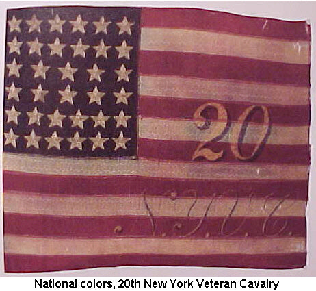 National Colors,20th New York Veteran Cavalry - CavHooah.com