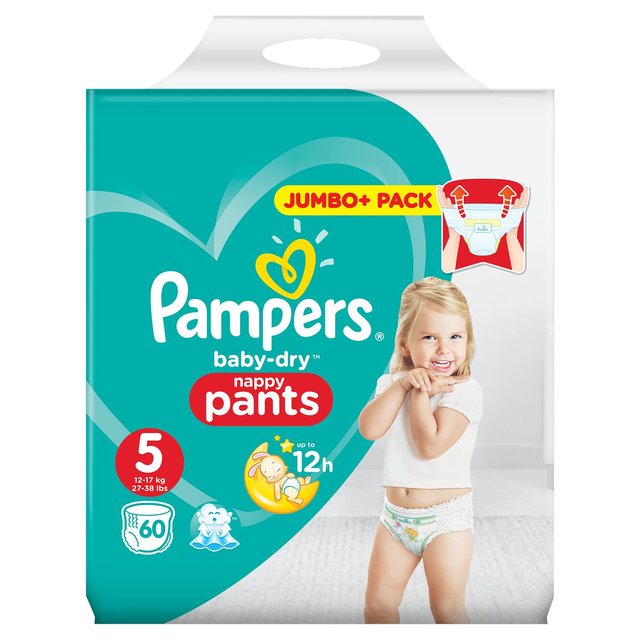 pampers pants 5