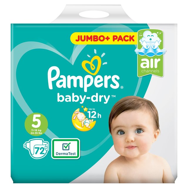 pampers giant pack 5