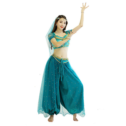 Maxbell Belly Dance Costume Bra Halter Top Sequin Performance Outfits Royal  Blue, Belly Dresses, बेली डांस कॉस्टयूम - Aladdin Shoppers, New Delhi
