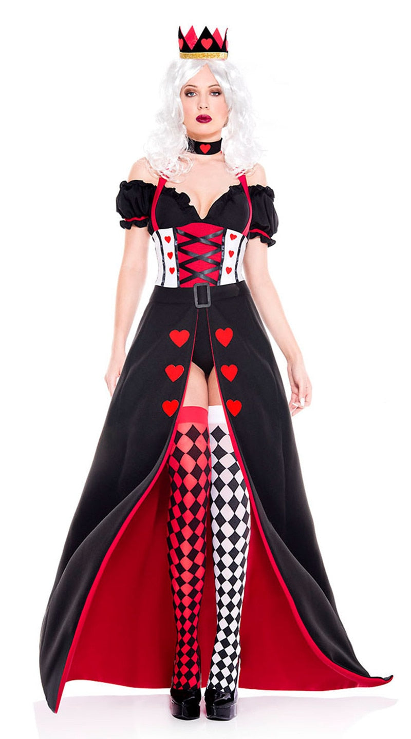 Queen of Hearts Alice in Wonderland Costume Woodland Gatherer Shop AUS