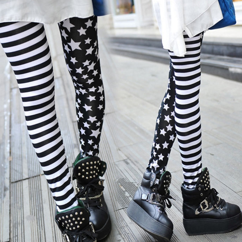 Stripe + Stars Leggings