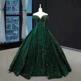 Galaxy Blue, Ruby Red & Emerald Green Ball Gowns