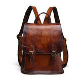 Roamer's Leather Rucksack Travel Backpack