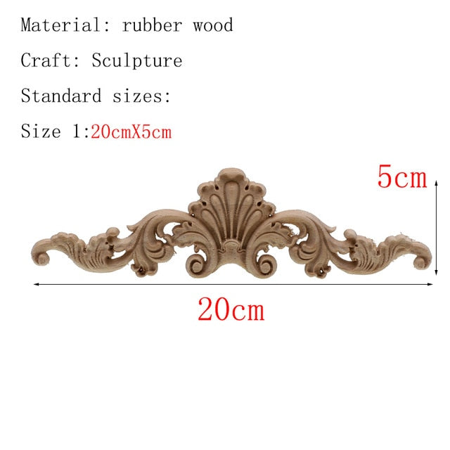 Carved Wood Furniture Embellishments