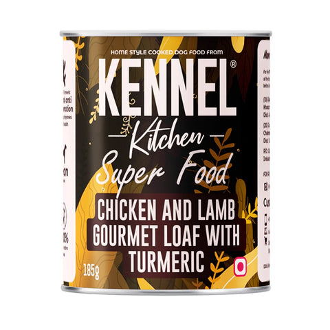 Chicken and Lamb Gourmet Loaf with Turmeric Food For Pets