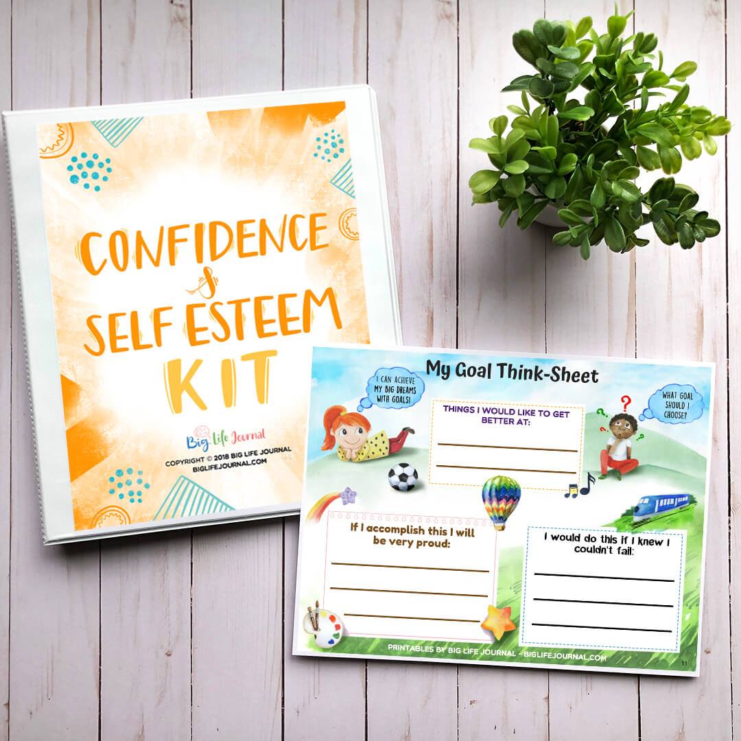 self esteem confidence kit pdf ages 5 11 big life journal uk