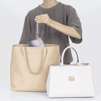 Bag Organizer fits in any size bag from your biggest tote to your clutch