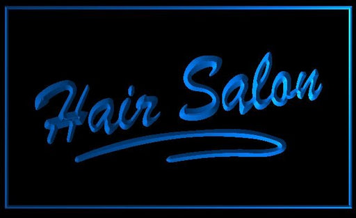 Led Schild Hair Salon