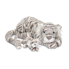 Jellycat Little Sacha Snow Tiger
