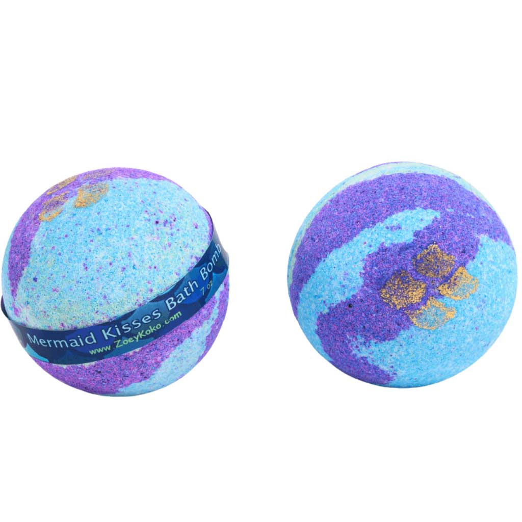 kisses bath bomb