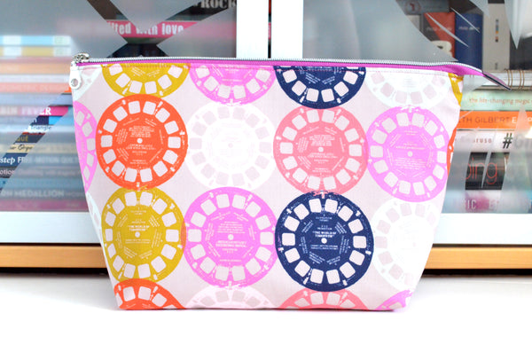 Pink Viewfinder Jumbo Toiletry Bag