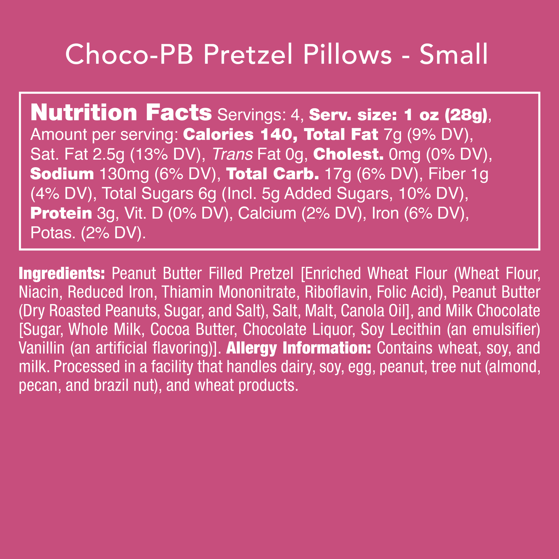 Candy Club: Choco-PB Pretzel Pillows